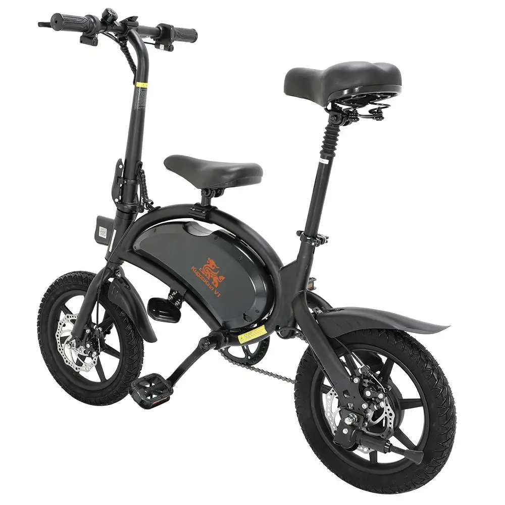 [EU и UK STOCK] KUGOO B2 V1 Электрический велосипед 14 дюймов пневматический шина скутер бесщеточный
