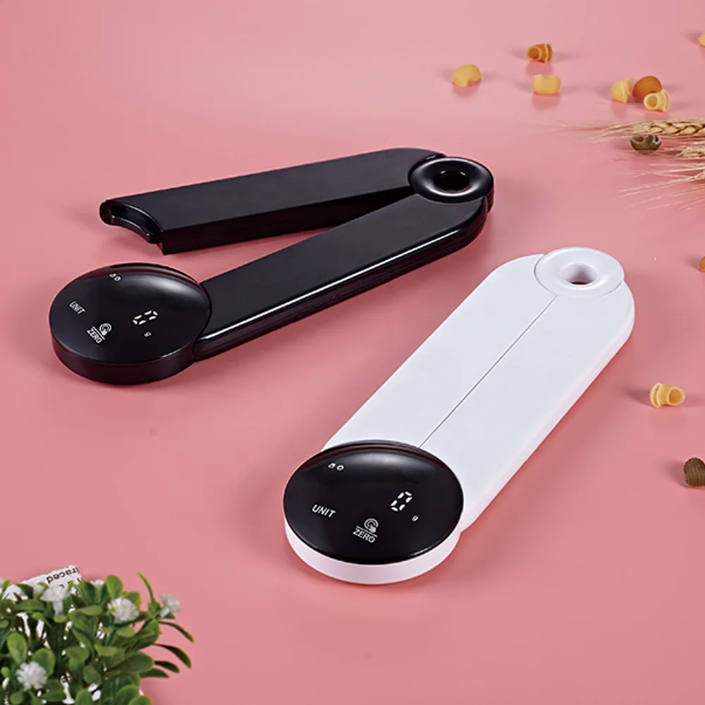 ABS Weight Measuring scale Folding Kitchen Scale LED display Food Weight Foldable Digital Scale