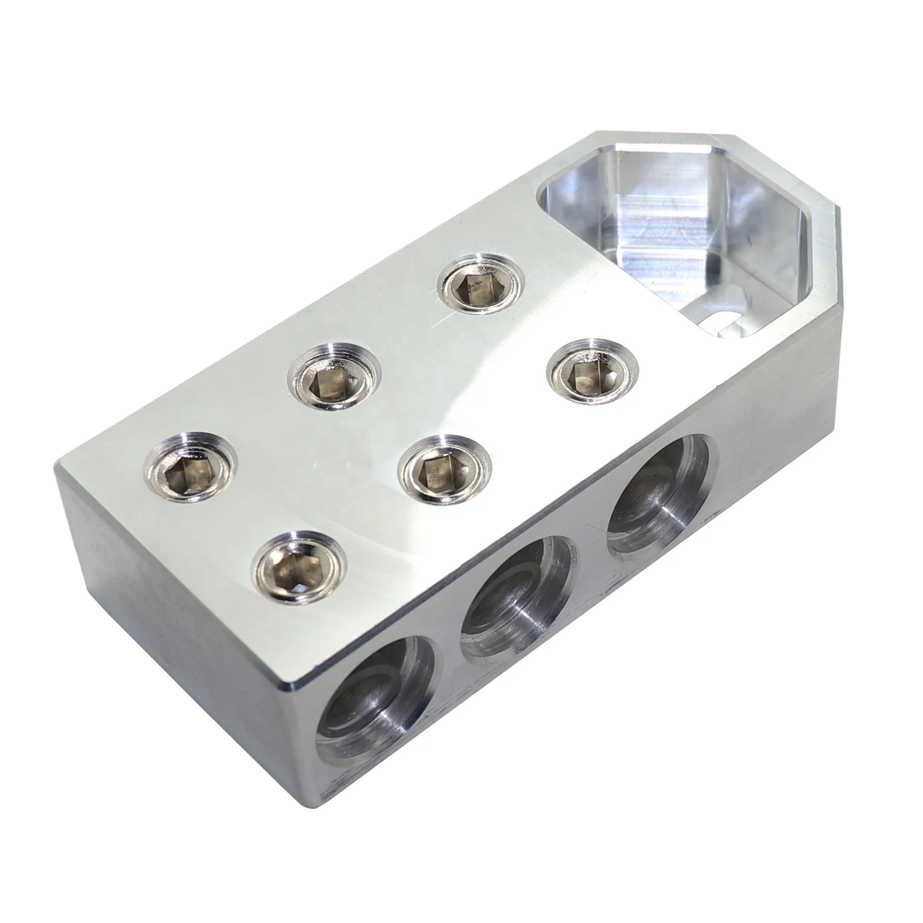Высококачественный алюминиевый усилитель батареи CNC клемма
