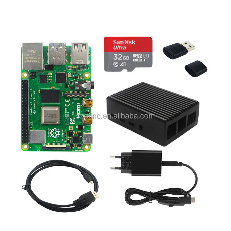 Raspberry Pi 4B development board kit maker education Foundation launched Raspberry Pi 4B programming development