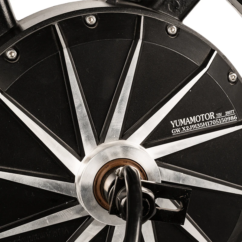 Factory Sell YMMOTOR YM 17inch*3.5 HY 1500w Hub Motor for High Speed Electric Motorcycle Refit Electric Wheel Engine