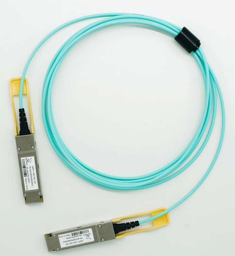100G QSFP28 AOC активный оптический кабель 5 м для центра обработки данных