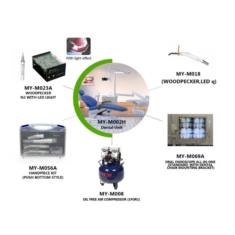 MY-M002C медицинское стоматологическое оборудование, операционное освещение, стоматологический интегрированный терапевтический блок, портативный стоматологический блок, устройство для установки на стул