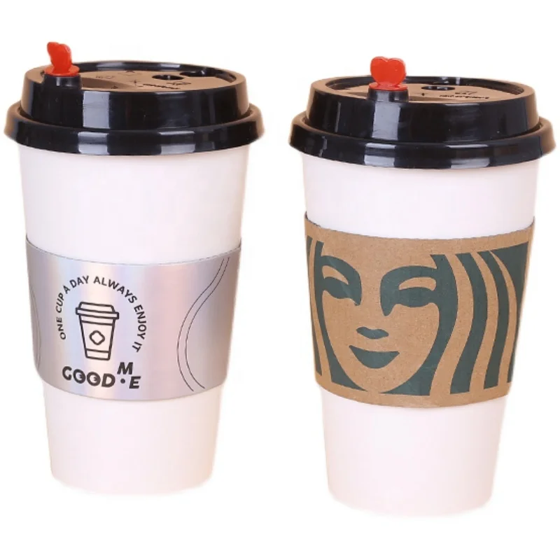 8 oz 10 oz 12 oz 16 oz  paper corrugated paper cheap disposable coffee cup with lid and logo double wall drink cups