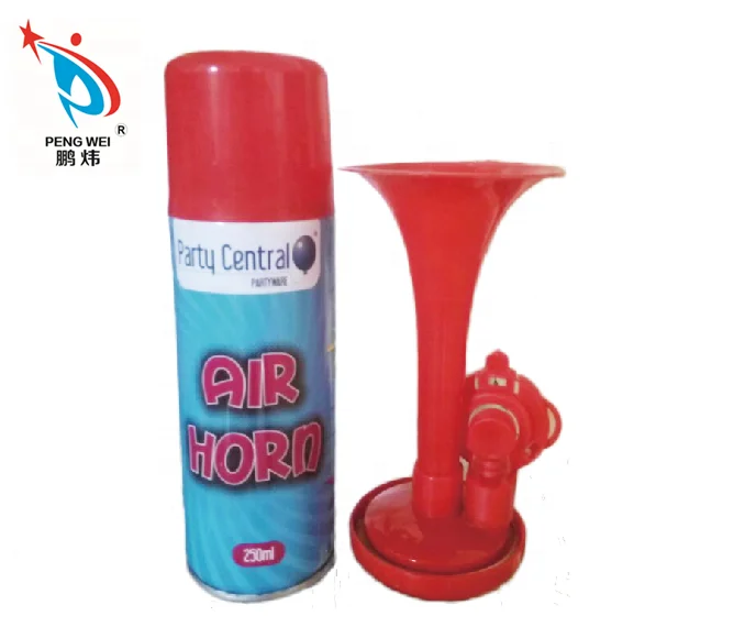 sports noise making air horn football fans cheer plastic portable hand pump air horn