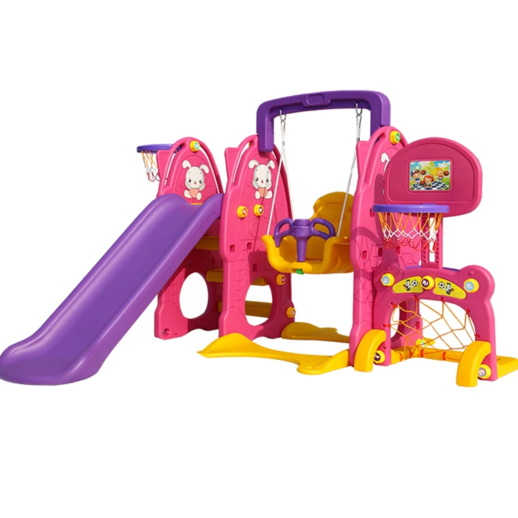 2022 New Type Educational Kindergarten Indoor Slide And Swing Set Playground