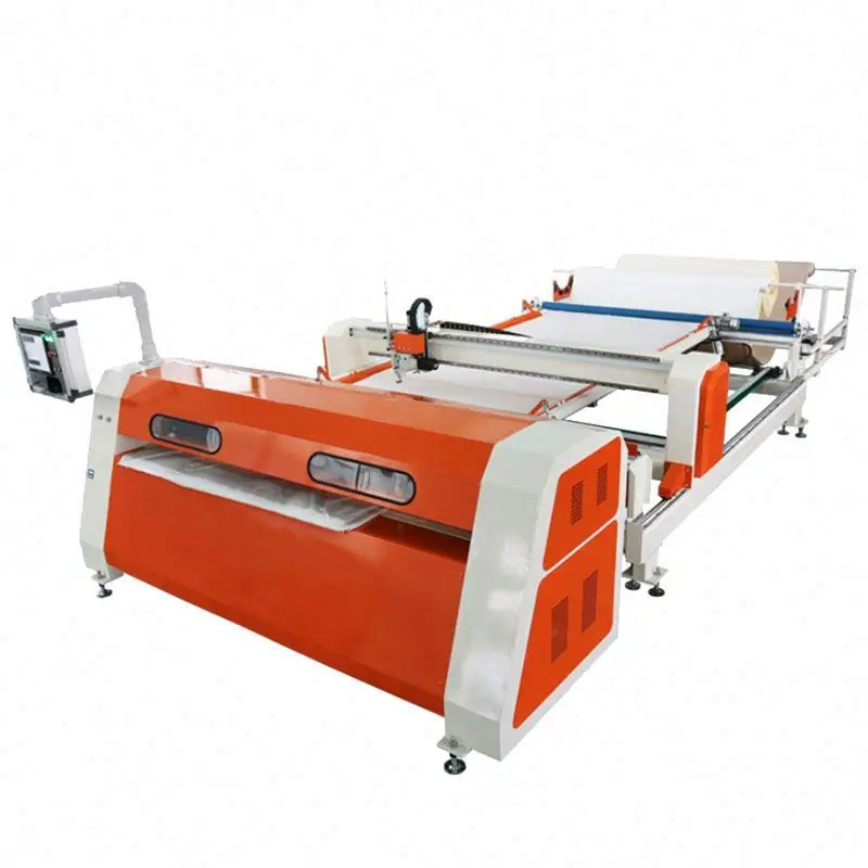 long arm quilted machine quilt tape edge sewing cnc