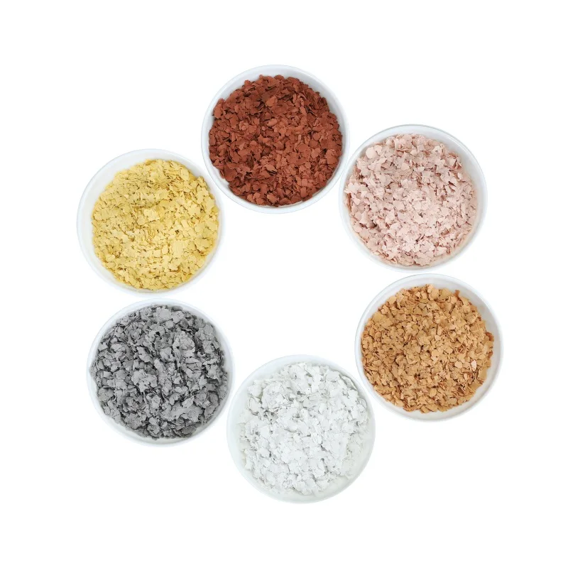 Natural stone rock for epoxy floor paint price chips colorful platinum flake transparent