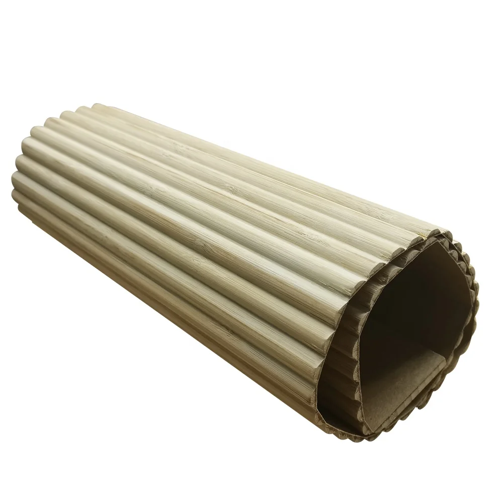 Hot selling natural bamboo flexible 3d wave wall panels factory direct fluted panel modern wainscot