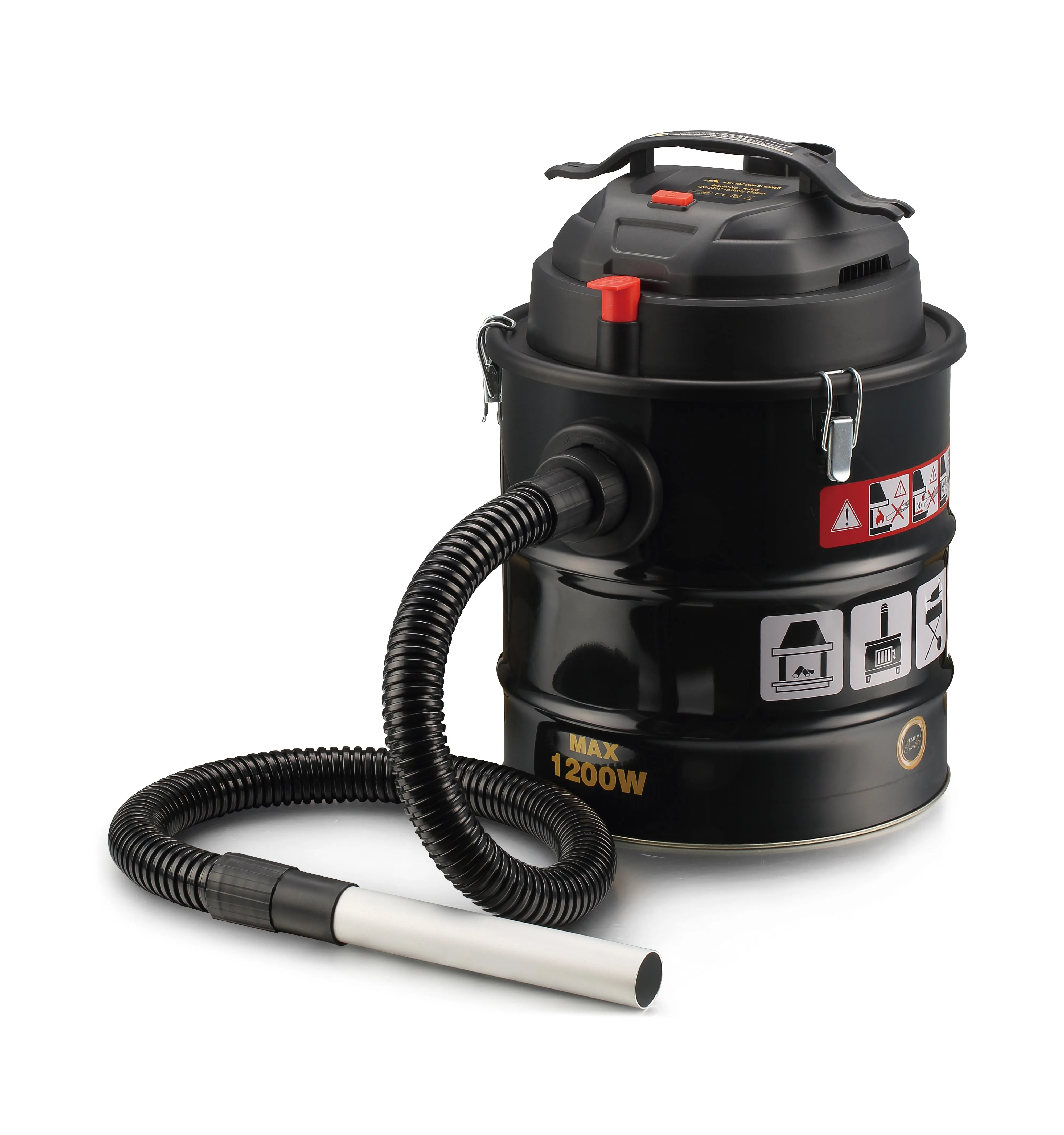 Нержавеющая сталь Авто пыли тряски Электрический CE Новый GS 1500W вибрации пылесос золы для Гувер камин барбекю