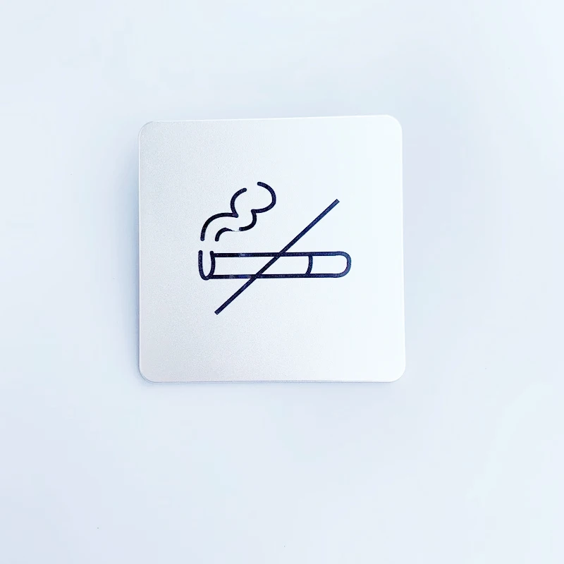 Custom Hotel Office  Door Toilet Signage Women Men Restroom Sign Toilet Door Wall Sign