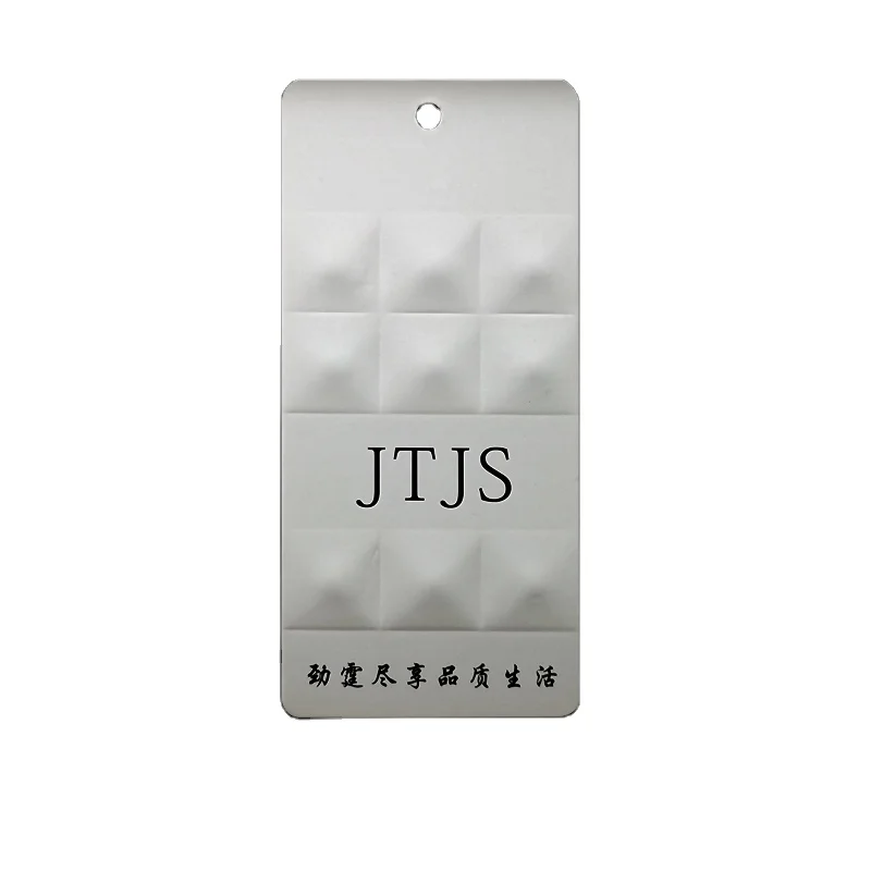 Custom Shape Luxury Laser Hanging Label Swing Paper Hang Tag Hangtag For Clothing Garment