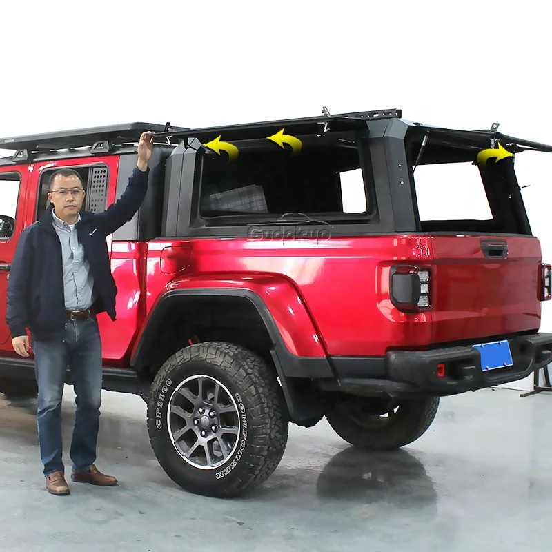 Custom 4x4 Waterproof Aluminum dodge ram Hardtop Topper truck canopy  for Toyota tundra rocco tacoma