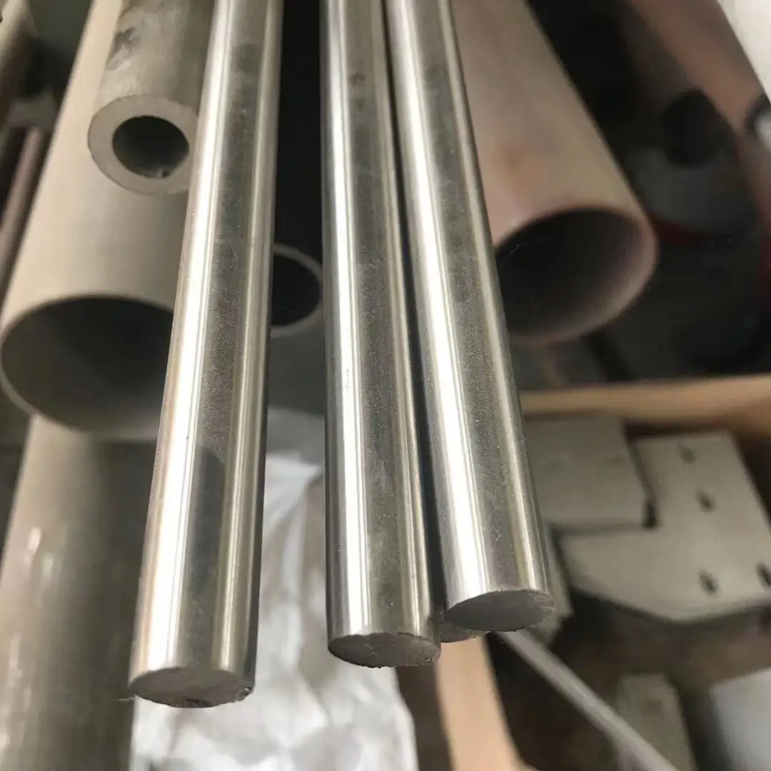 201/304/316L stainless steel precision bright grinding rod, solid black rod, round rod