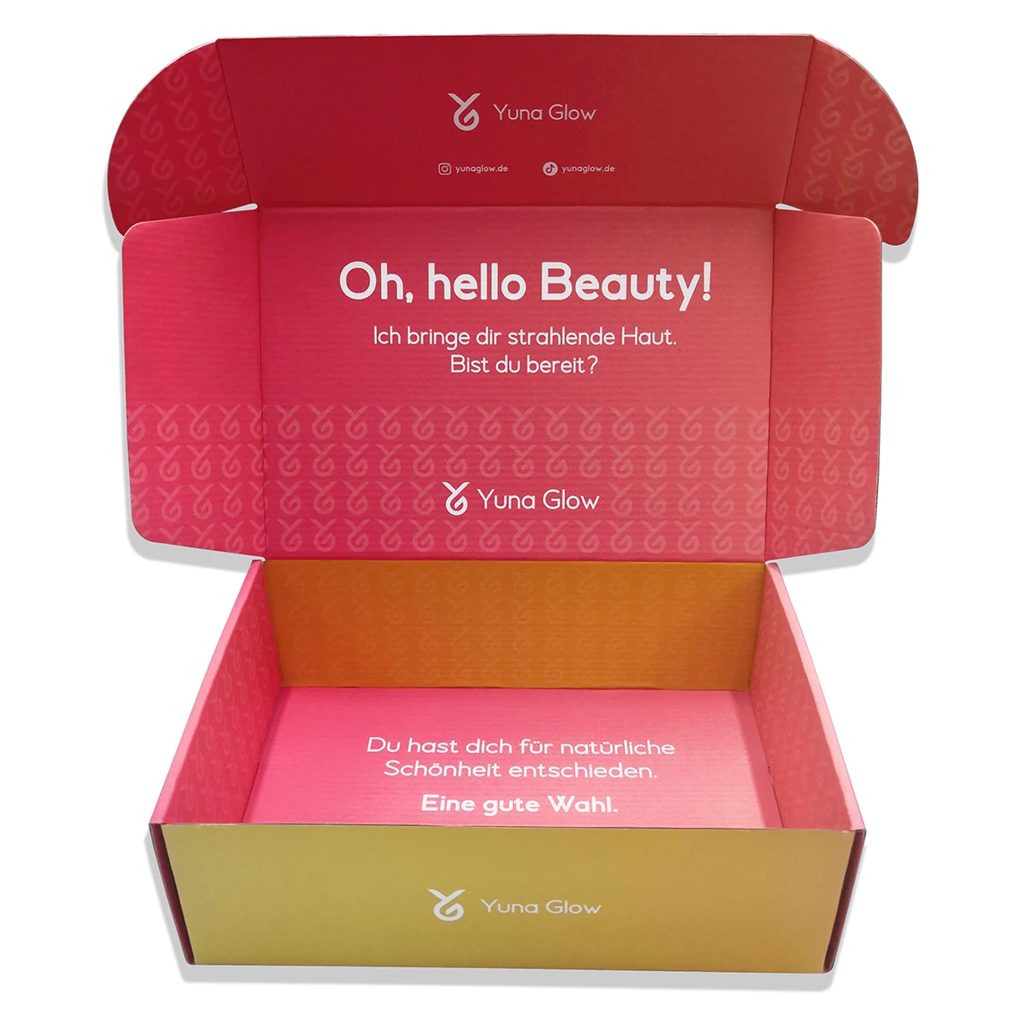 Custom Corrugated Carton Box Apparel Mailer Shipping Box Cosmetics Packaging Folding Gift Boxes for Wigs Lipstick Skin Care