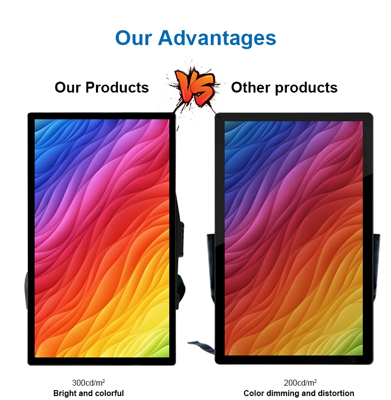 Factory Cheap Lcd Backpack Advertising Human Walking Digital Billboards