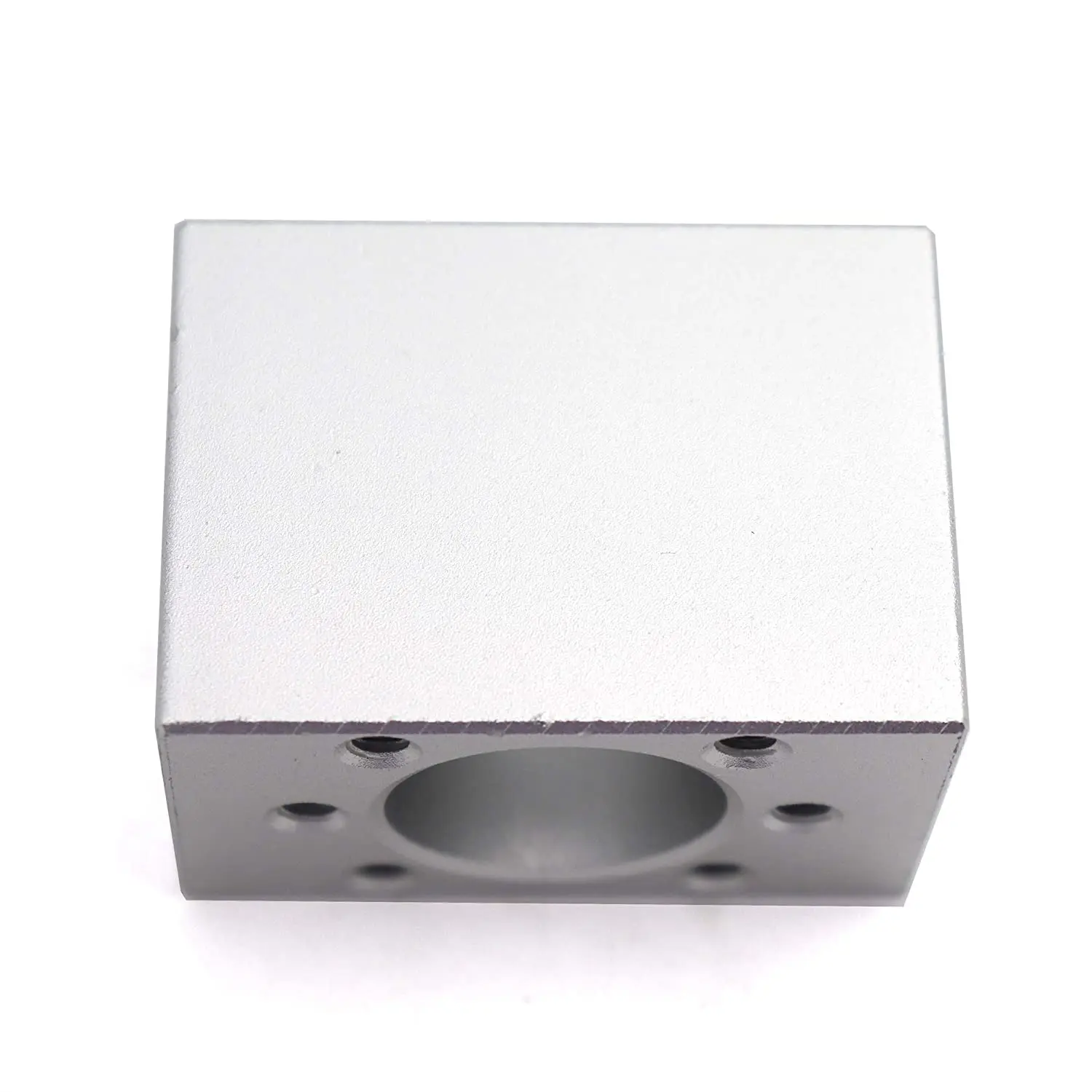 Hot sell silver 1204 Ballscrew nut housing nut bracket custom machining 3d printing service cnc turning parts
