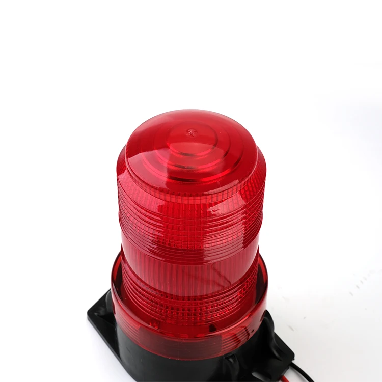 Custom 12v 24v amber red blue car led flashing warning light