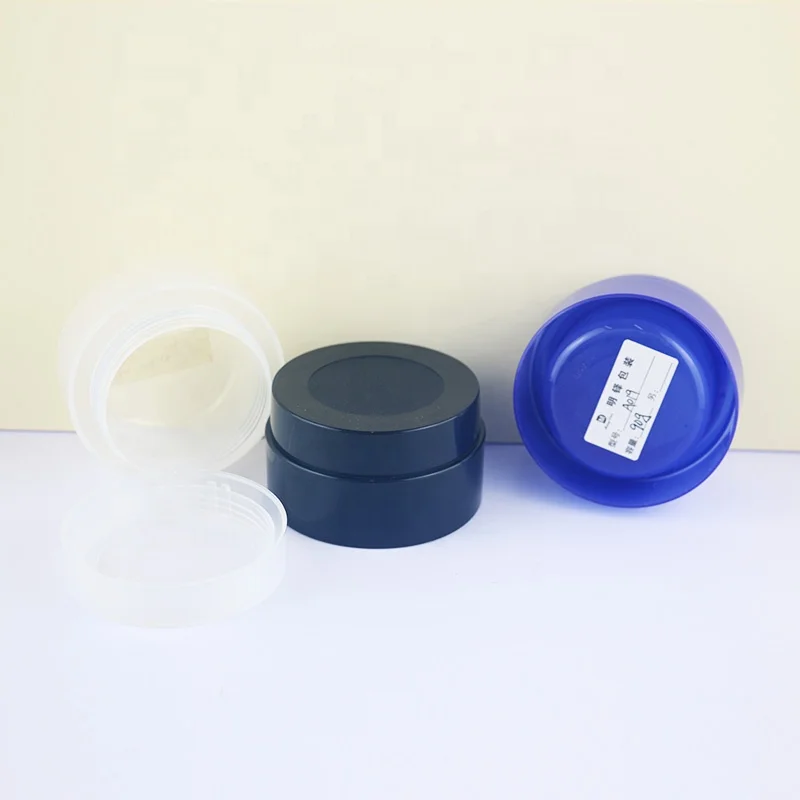 90g 3oz Wholesale Matt Surface Hair Styling Wax Jar Face Body Scrub Container with Lid