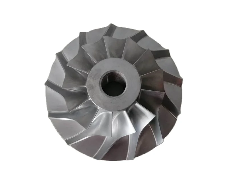 5 Axis CNC Milling Machining Nickel Base Alloy Titanium Alloy Aluminum Alloy Rotor Cnc Machining Parts Impeller
