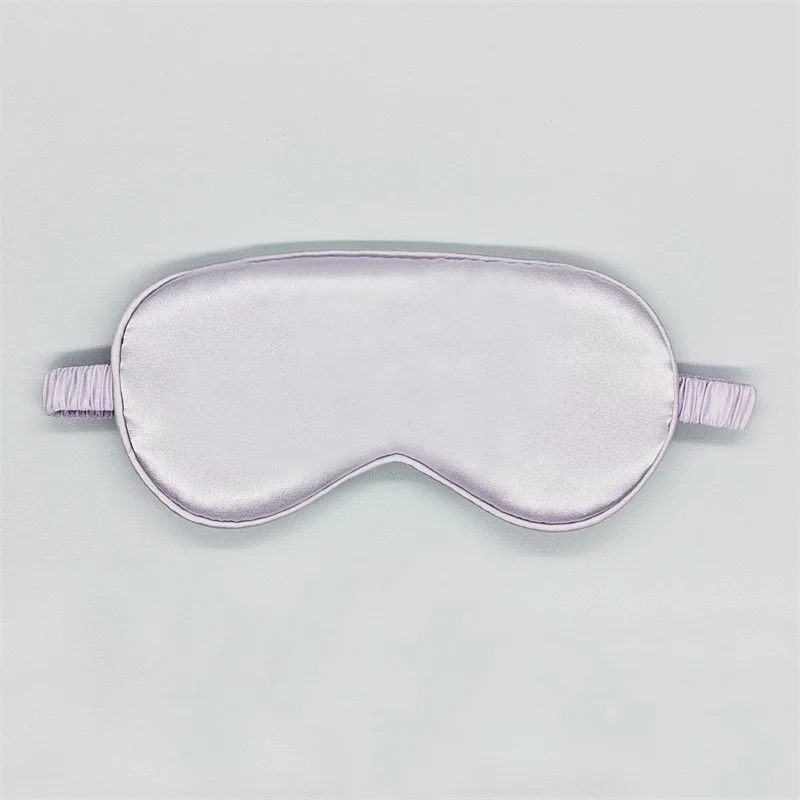 Silk blackout sleep eye mask Office lunch break Travel Airline eye mask Printed logo Gift eye mask