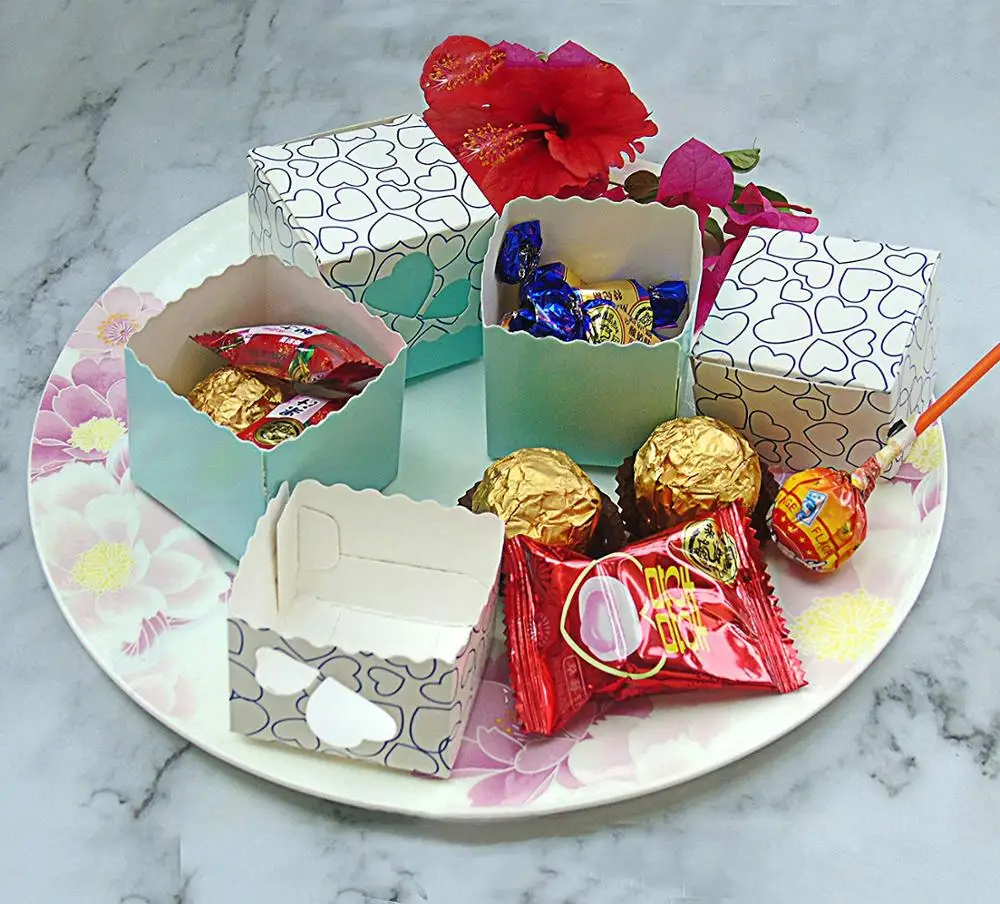 
Personalized small size cheap candy boxes for baby souvenir gifts Wedding Favor 