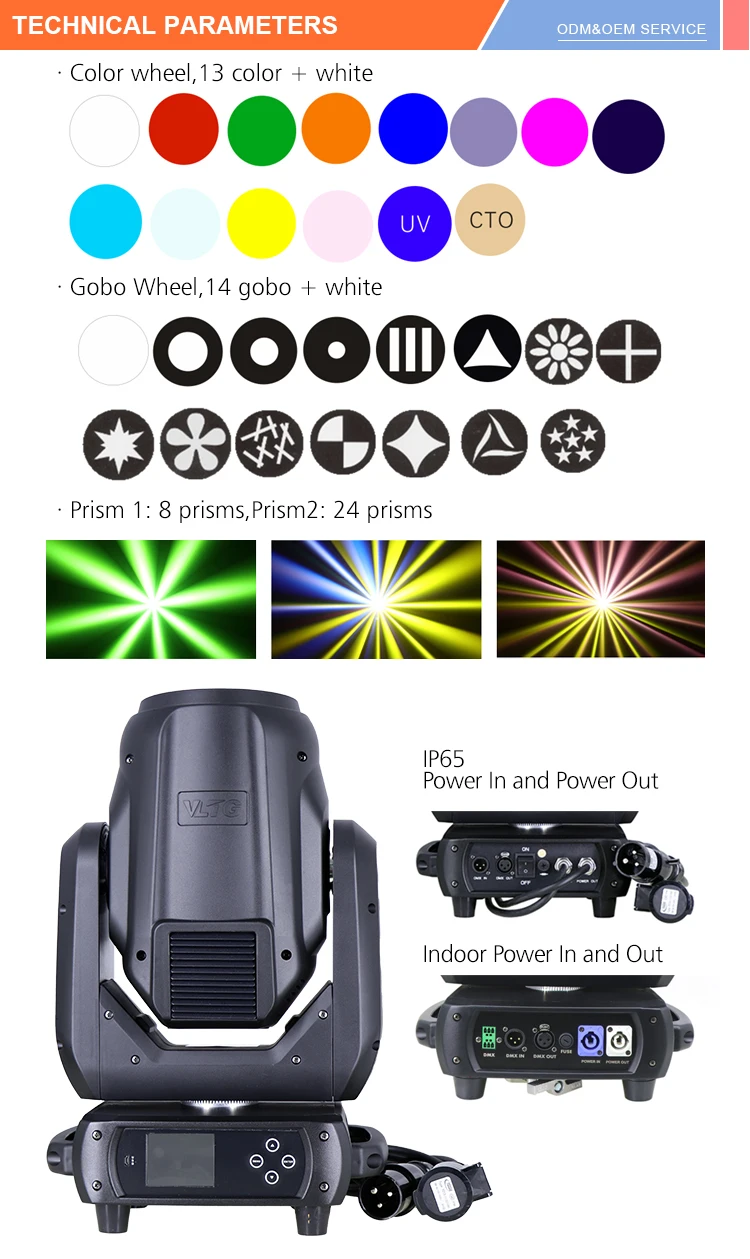 Mini beam 380 Moving Head Light Lyre 380w beam 20R Dmx512 Led Sharpy Disco Dj Effect Stage Lights