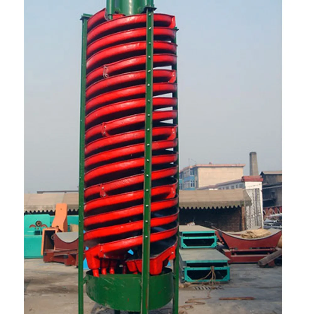 Mining Hot Sale Chrome Wash Plant GRP Spiral Chute