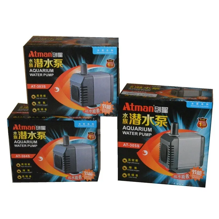 Погружной водяной насос для аквариума Atman сверхтихий фонтанный AT301S/302S/303S/304S/305S