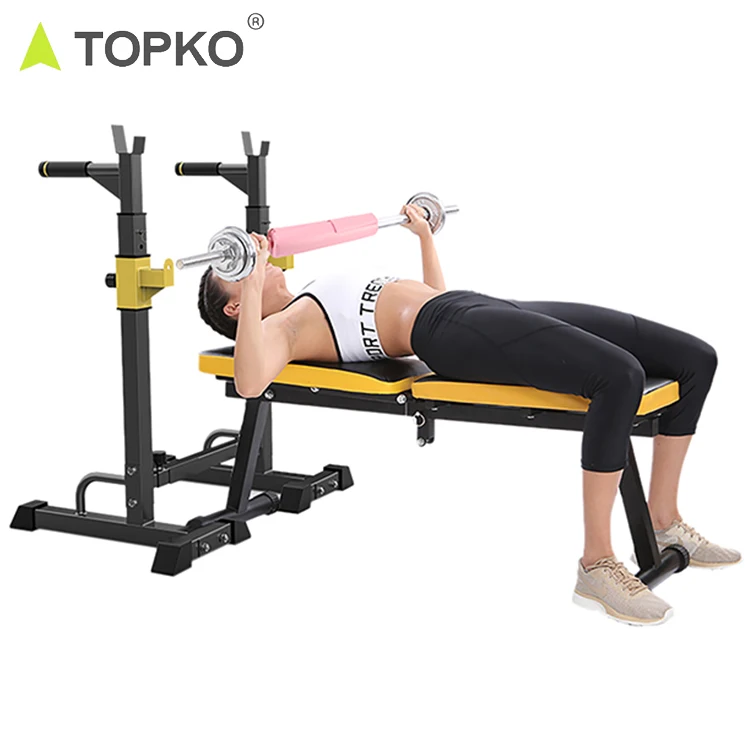 TOPKO weight lifting protective custom logo non slip NBR pink foam supports squat pad barbell cushion shoulder pad cover