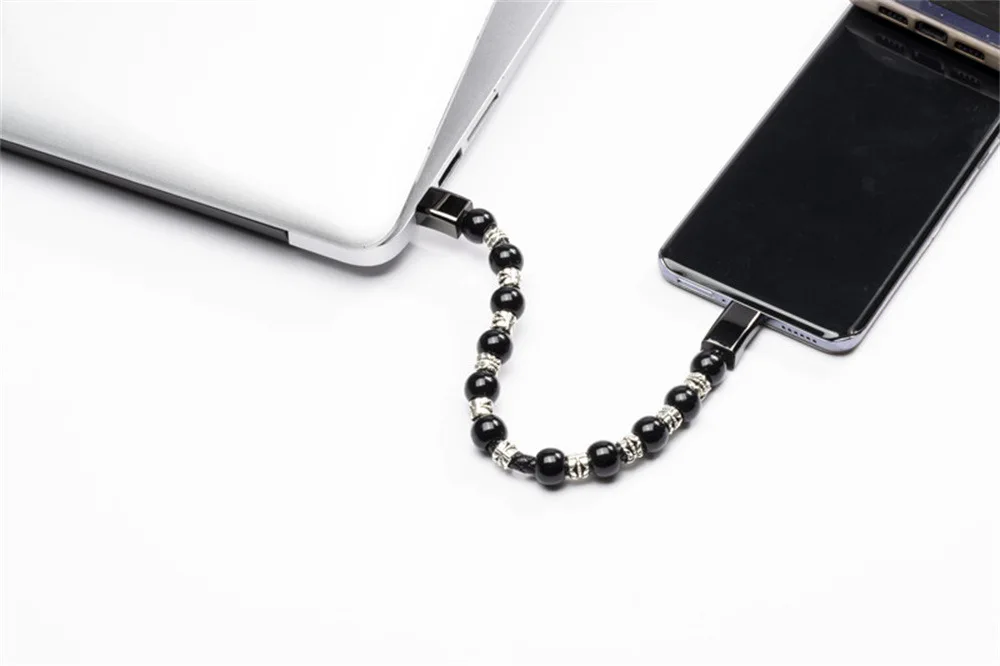 Bracelet USB Charging Cable Data Charging Cord USB C micro USB Charger Cable for iPhone Android Type C