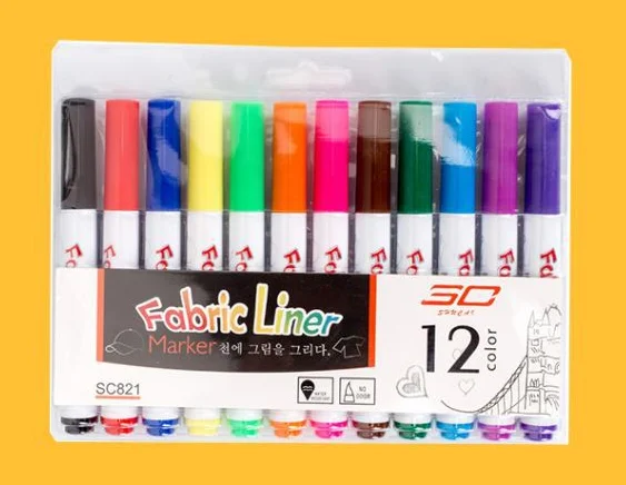 Kids Washable Broadline Dry Erase Markers from 6 to 12 colors