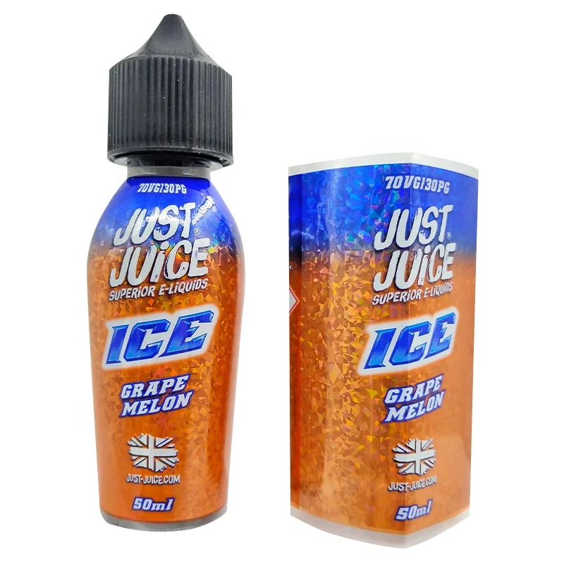 GH-Printing costom Holographic vinyl waterproof heat shrink sleve label  Gold Foil  for Plastic Bottles label