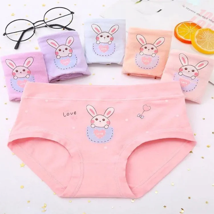 OEM Custom Kids Briefs Girls Panties Baby Kids Underwear for Girls
