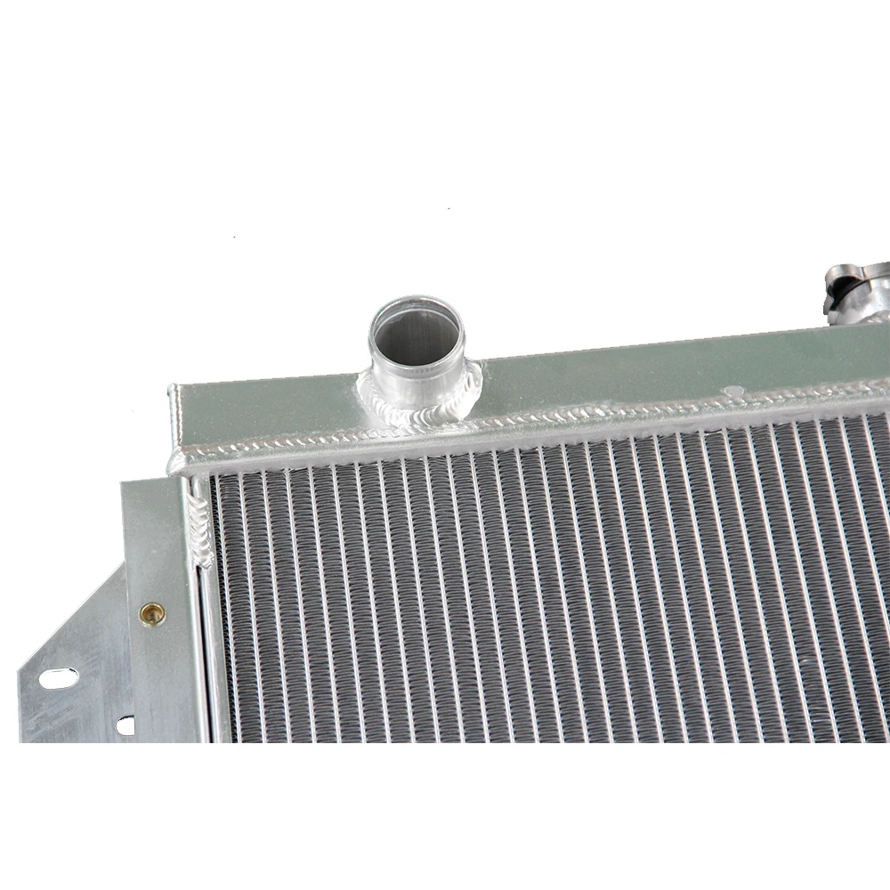 2 Row Aluminum Radiator For 79-89 D100 79-91 Dodge D150 W150 D200 V8 5.9L