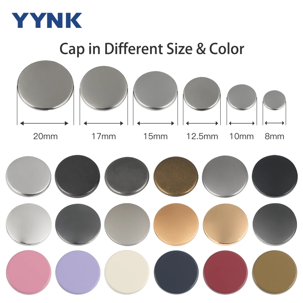China Metal Button Factory Wholesale 15mm Press Button Cheap Snap Button for Garment Clothes Purse Accessories