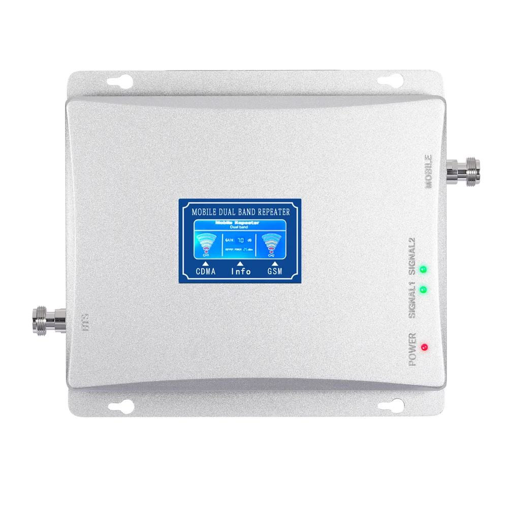 Dual band CDMA 850MHz 900MHz 4G mobile network booster GSM repeater