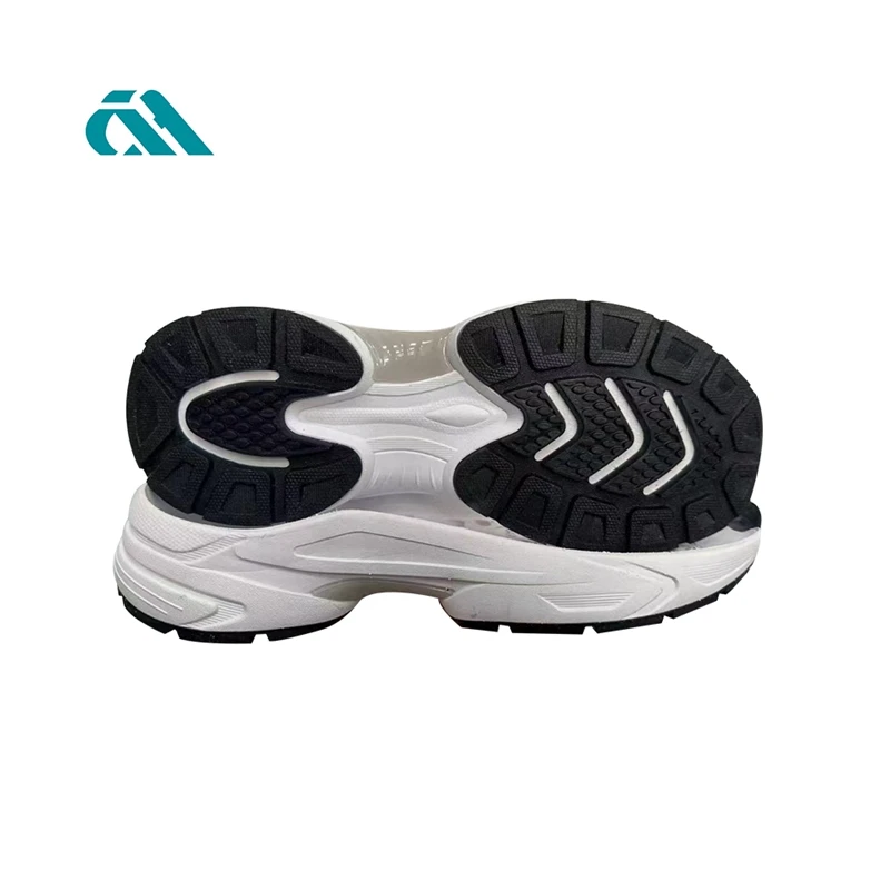 Factory Custom Popular Soft Lightweight tpu+tpu Shoe Sole for Sneakers