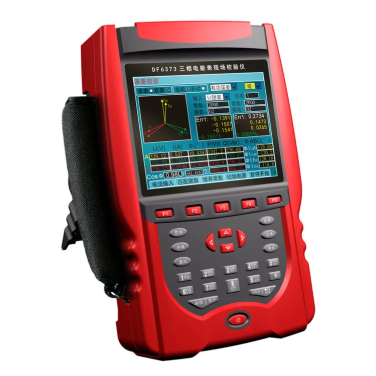 
High quality read data and measuring errors three-phase electrical energy meter calibrator 