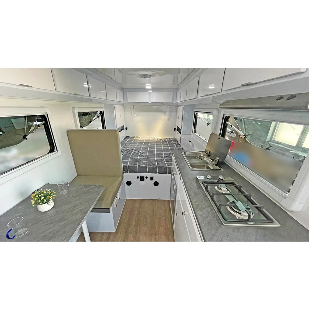 Allroad High Quality Hard Top 4X4 Luxury Family Traction Off Road Caravan trailer