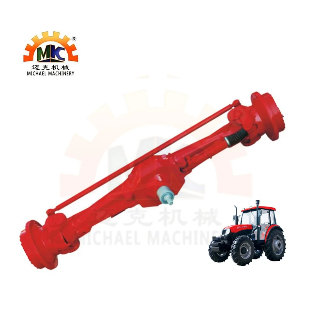 Четырехколесный ведущий трактор мощностью 70-80 л.с. передняя ведущая ось 4x4 с полезной нагрузкой на 2500