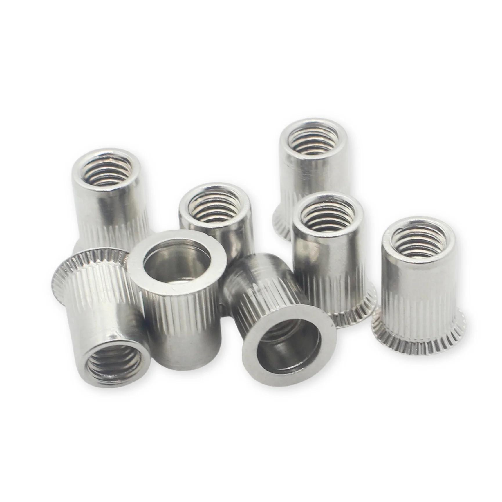 galvanized flat head Steel Zinc Plated threaded inserts countersunk Rivet Nut