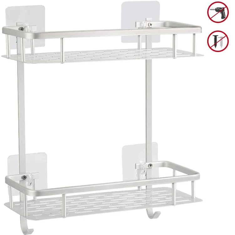 Jutye Stainless Steel Metal kitchen rack corner shower caddy bathroom shelves