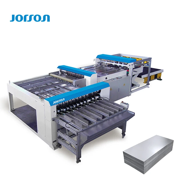JORSON Shearing Tinplate Metal Tin Can Making Manufacturing Machine Machinery Production Line Cutter Duplex Slitter
