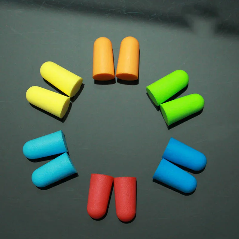 Custom Logo Soundproof Sleeping Earplugs Safety Noise Cancelling Shooting Pu Foam Ear Plugs