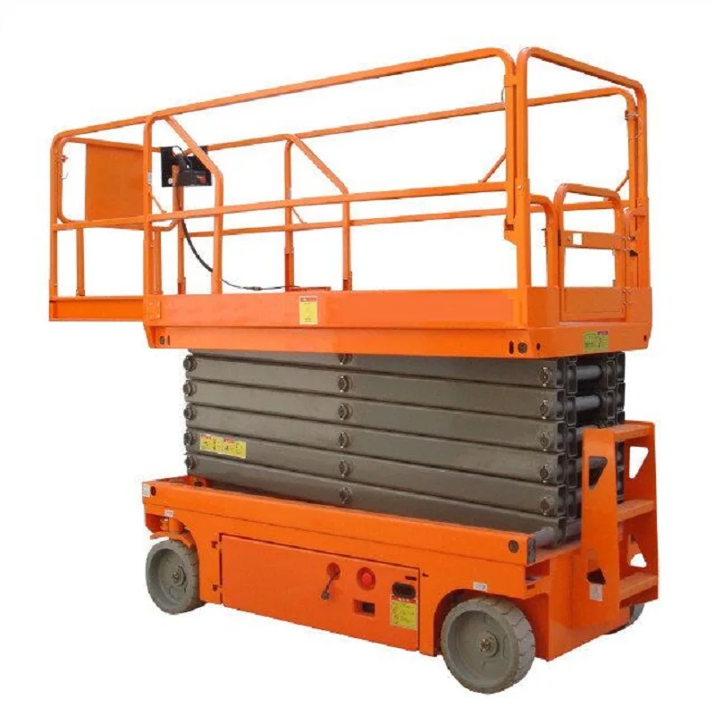 Tavol Brand 6M Machinery Construction Self Propelled Scissor Lift Platform with Factory price