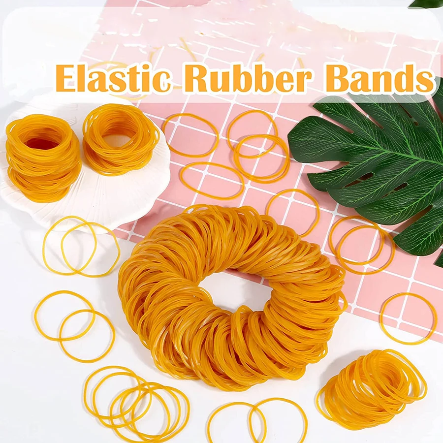 100% прозрачные желтые резинки эластичные резиновые ленты для упаковки денег