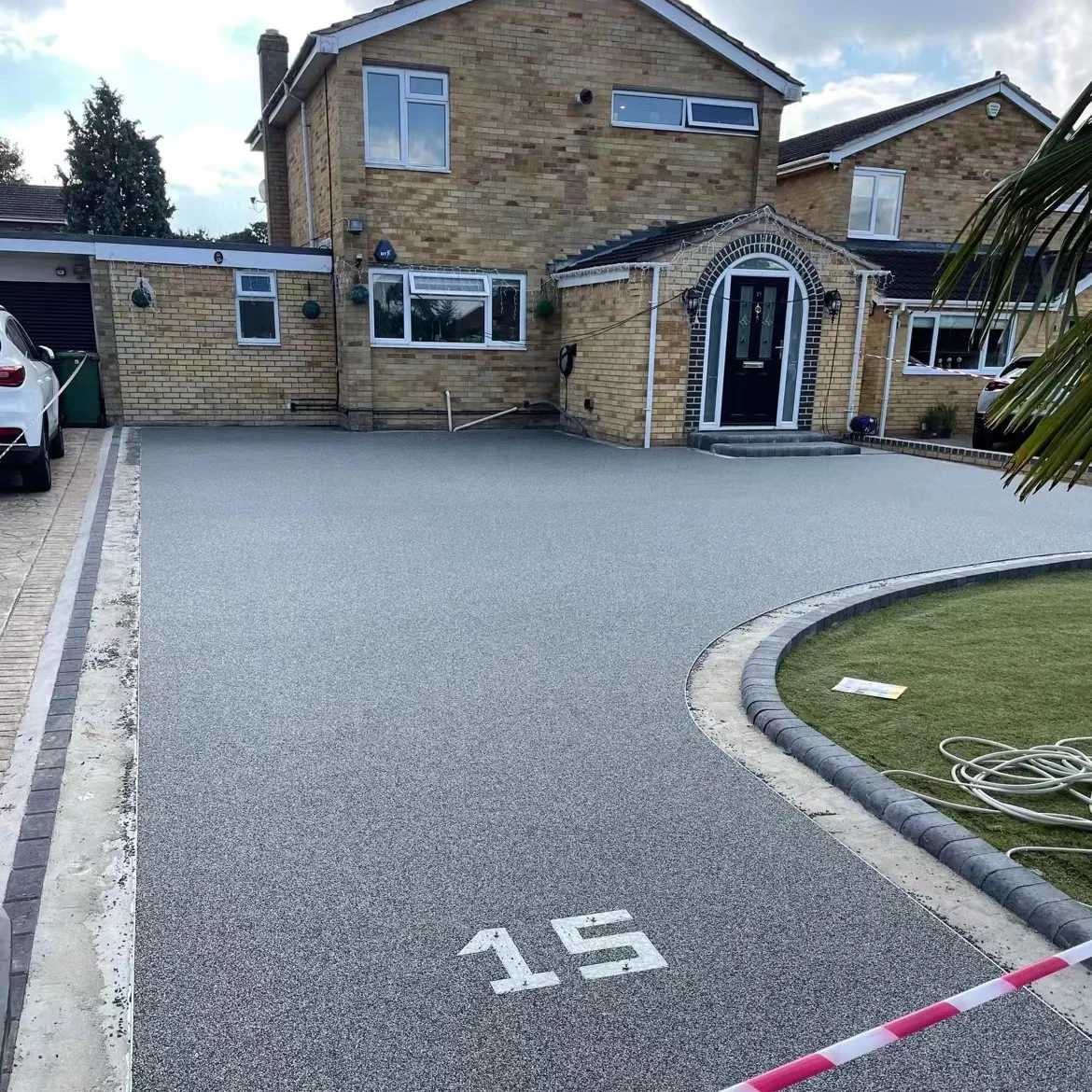 2 Part Aggregate Gravel Bonding Resin For  Stone Driveway Gravel Paving