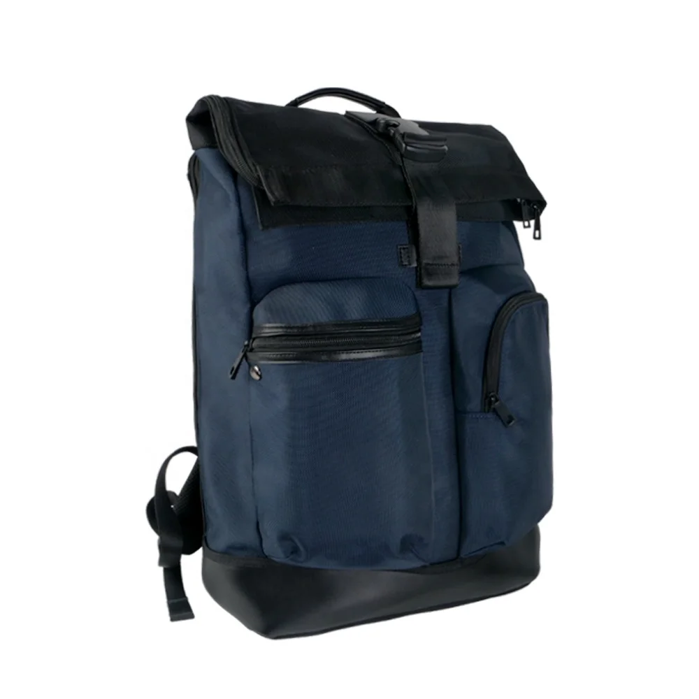 Multi Function Roll Top Compact Daypack 15.6 inch waterproof Computer Pack School Laptop Backpack USB Bag for travelling