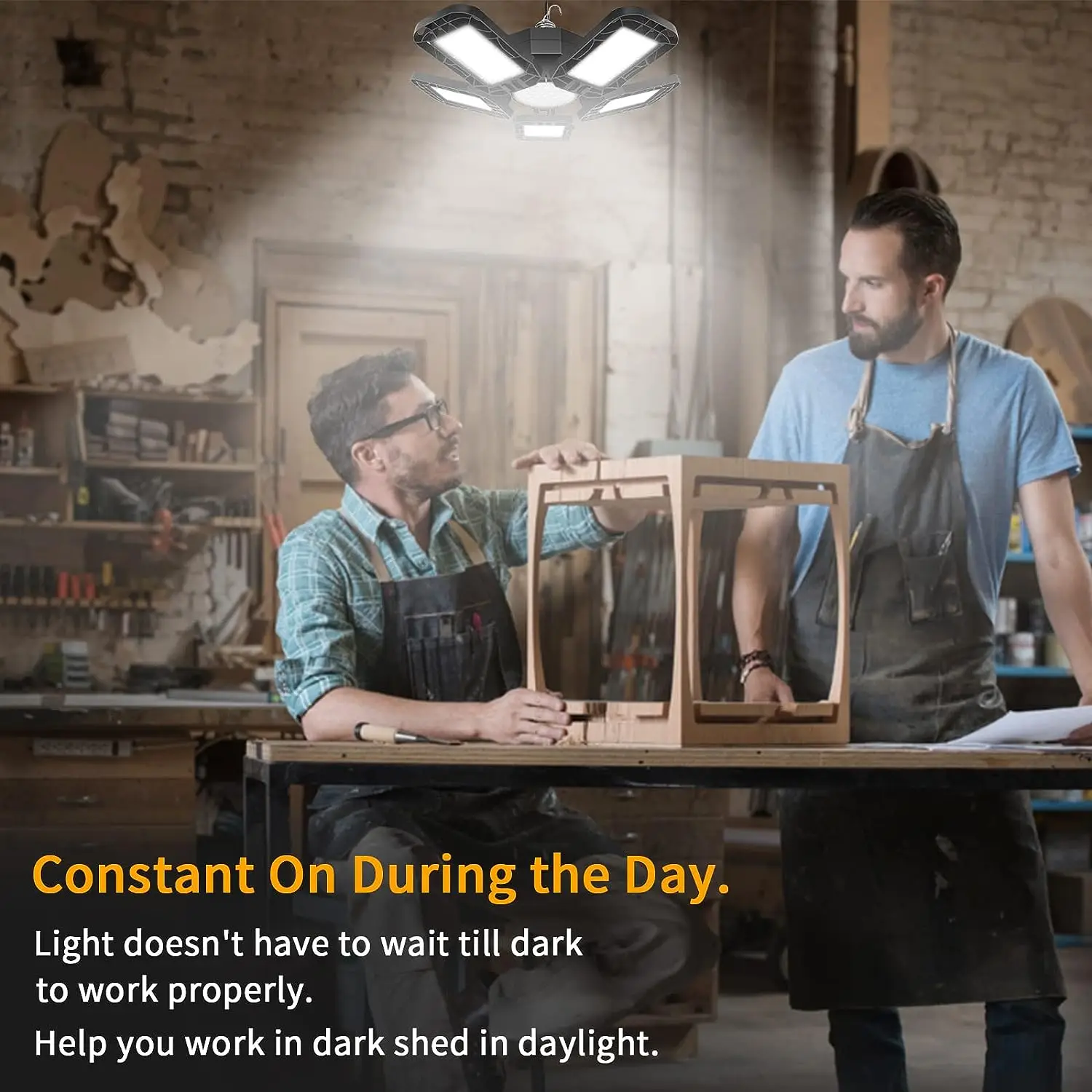 Solar Powered Shed Light Solar Pendant Light with Remote Control Large Solar Panel with 228 LED 5 heads portable solar light